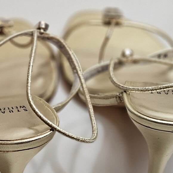 Stuart Weitzman strappy slingbacks - Picture 4 of 6